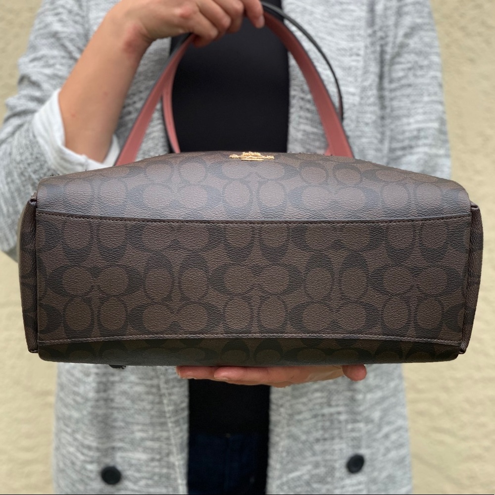 COACH Signature Mia Shoulder / Crossbody Bag - Picture 5 of 8